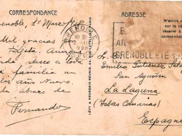 TARJETA POSTAL GRENOBLE - VUE GÉNÉRALE - LL  [1]