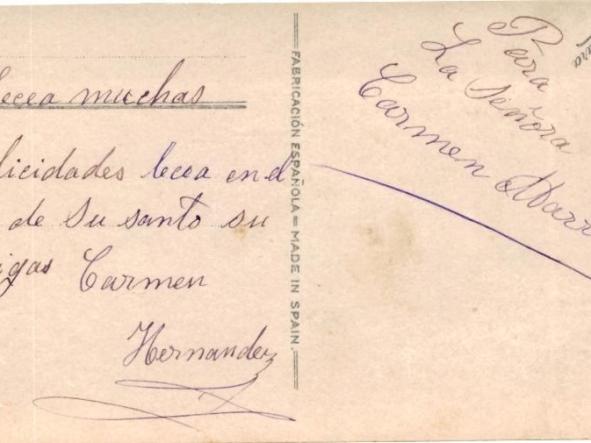 TARJETA POSTAL MARGARA 680/1  [0]