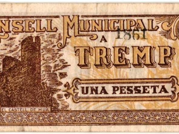 CONSELL MUNICIPAL TREMP - UNA PESETA -  [0]