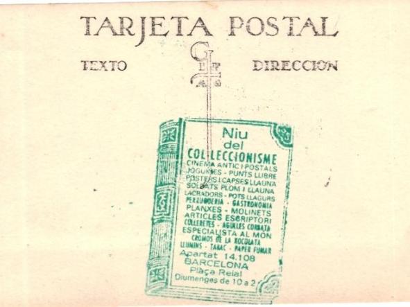 TARJETA POSTAL CALLE OBISPO CORDINA - LAS PALMAS - F.B. Nº 50  [1]