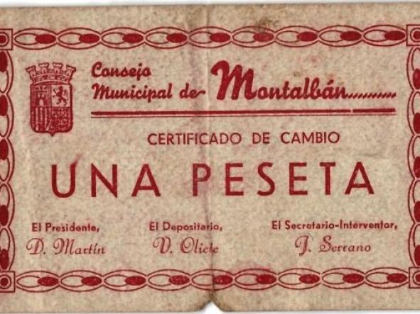 CONSEJO MUNICIPAL DE MONTALBÁN - SERIE B - Nº 1031 - 1937 - 