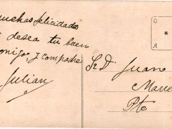 TARJETA POSTAL ALSINA S.232/1 [1]