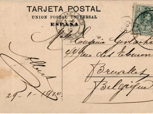 TARJETA POSTAL TROPAS EN OROTAVA - TENERIFE - [1]