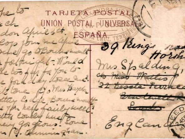 TARJETA POSTAL TAGANANA - TENERIFE - [1]