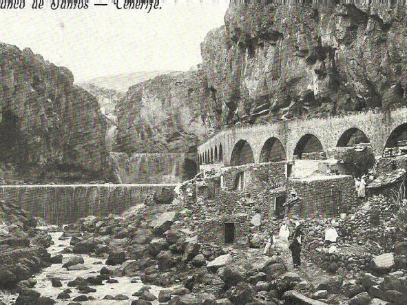 TARJETA POSTAL TENERIFE - BARRANCO DE SANTOS - TENERIFE