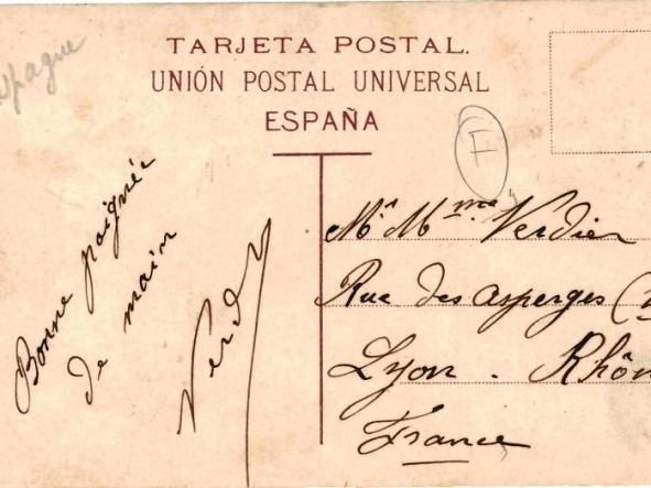 TARJETA POSTAL CAMINO DE LOS ORGANOS DE S. ANDRES Á IGUESTE [1]