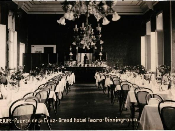 TARJETA POSTAL GRAN HOTEL TAORO - DINNINGROOM - [0]