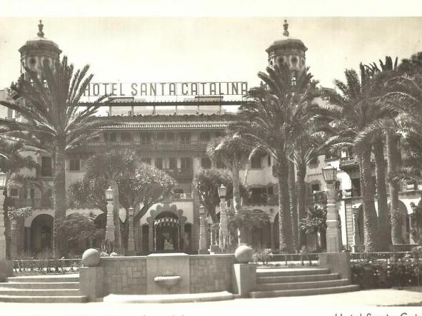 TARJETA POSTAL - HOTEL SANTA CATALINA - LAS PALMAS DE GRAN CANARIA -
