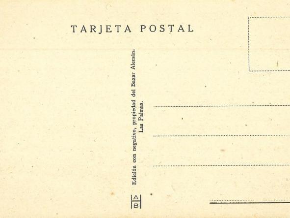 TARJETA POSTAL - JARDIN DEL PARQUE MUNICIPAL - LAS PALMAS DE GRAN CANARIA - [1]