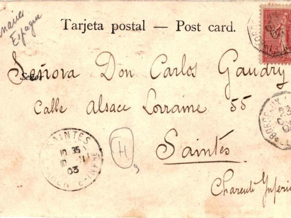 TARJETA POSTAL LAS AGUAS TENERIFE [1]