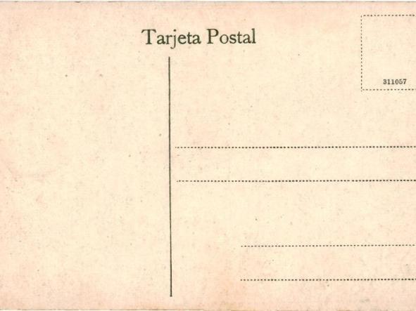 TARJETA POSTAL PARQUE DE CERVANTES LAS PALMAS DE GRAN CANARIA [1]