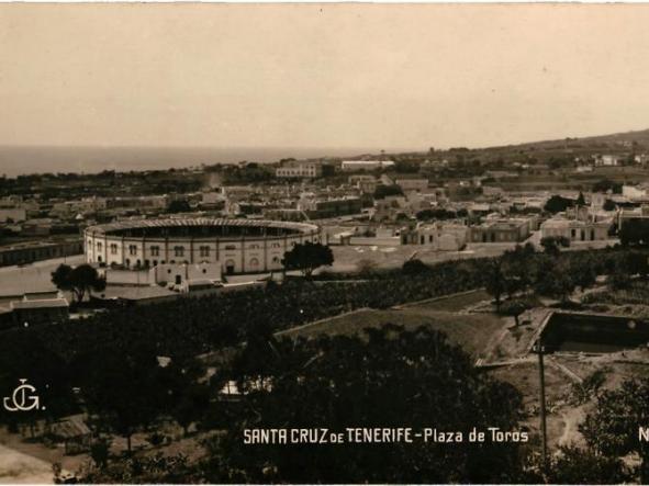 TARJETA POSTAL PLAZA DE TOROS SANTA CRUZ DE TENERIFE