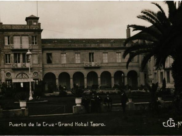 TARJETA POSTAL PUERTO DE LA CRUZ - GRAND HOTEL TAORO - [0]