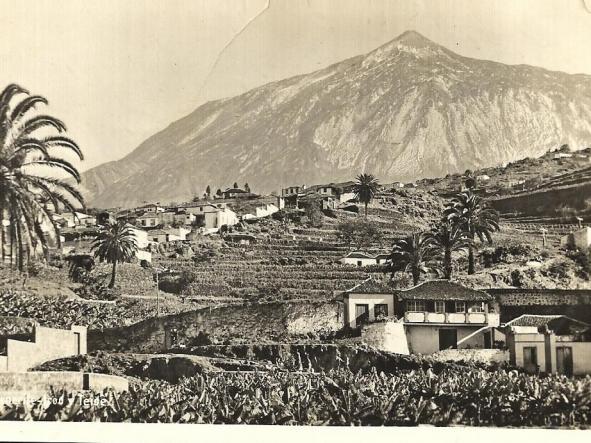 TARJETA POSTAL TENERIFE - ICOD Y EL TEIDE -