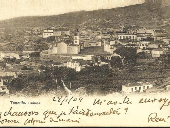 TARJETA POSTAL TENERIFE - GUIMAR -