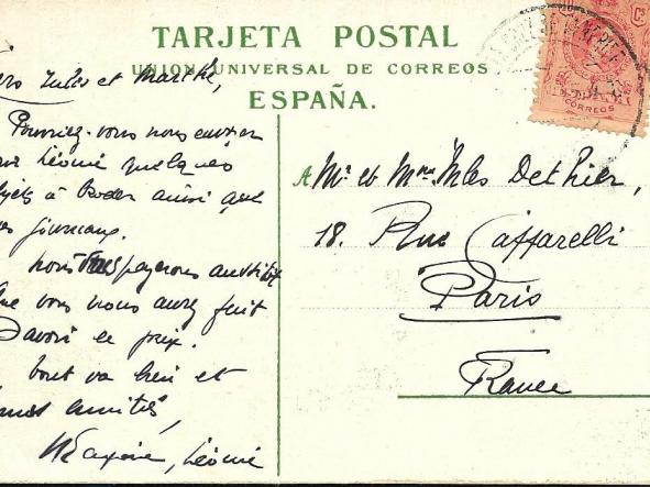 TARJETA POSTAL TENERIFE EL TEIDE DESDE ICOD [1]