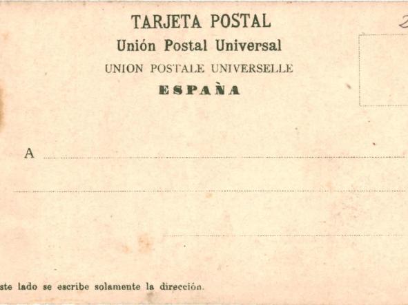 TARJETA POSTAL WOOD GAF ERES [1]