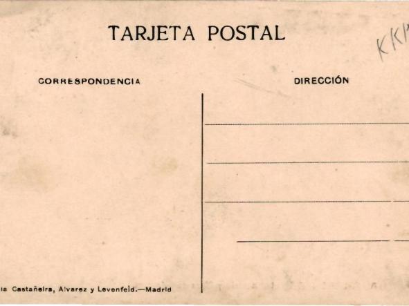 TARJETA POSTAL GABINETE LITERARIO Y PLAZA  [1]