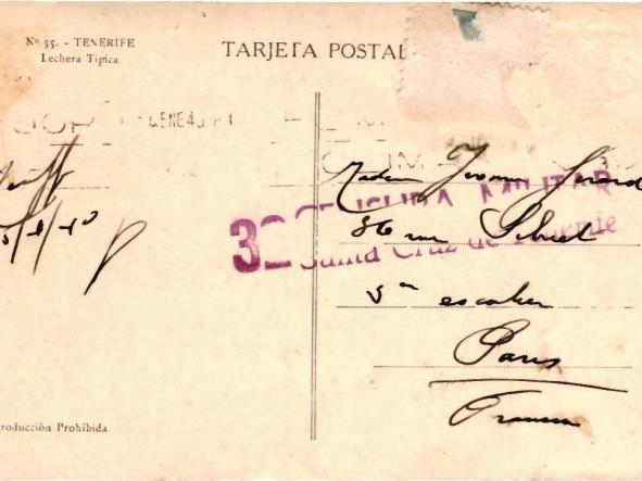 TARJETA POSTAL LECHERA TIPICA [1]