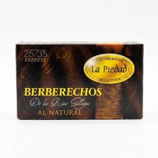 Berberechos al natural · LA PIEDAD