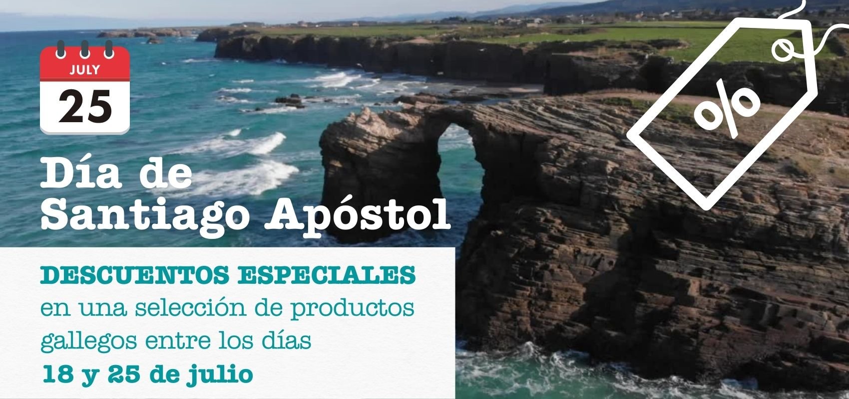 25 de julio Día Sanrtiago Descuentos Especiales Gourmet La Zascandileria.jpg