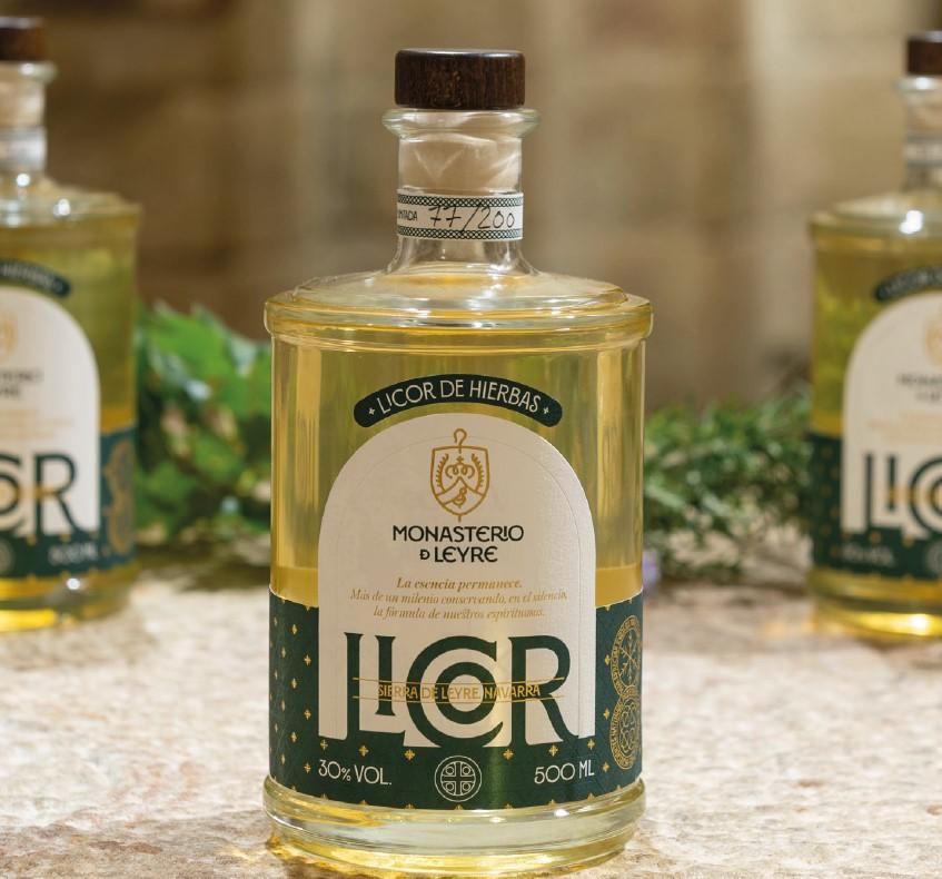 LICOR DE HIERBAS (Benedictinos, Leyre, Navarra)