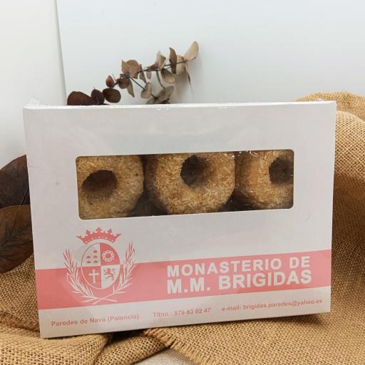 ROSCOS DE HOJALDRE, COCO Y ALMENDRA  (Brigidas, Paredes de Nava, Palencia)