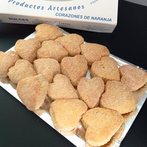 Corazones de naranja (CLARISAS DE SIRUELA, BADAJOZ)