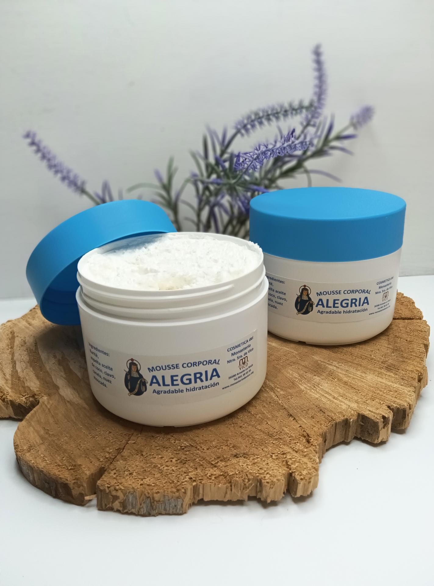 MOUSSE CORPORAL ALEGRÍA (Cistercienses, Arnedo, La Rioja)