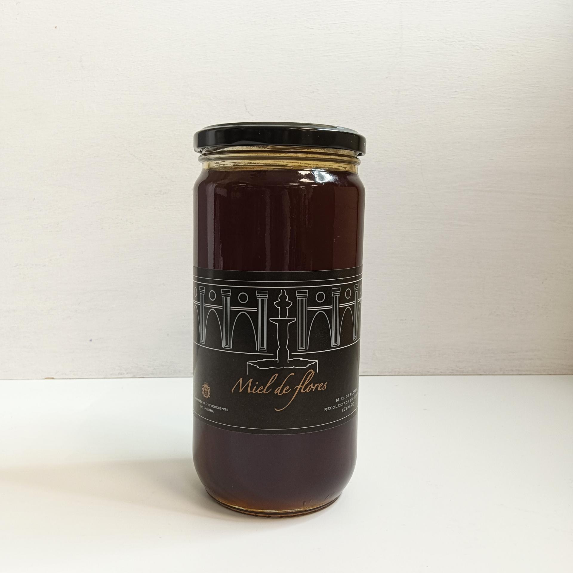 MIEL MIL FLORES 1KG    (Cistercienses del Monasterio Santa María la Real de Oseira, Ourense)
