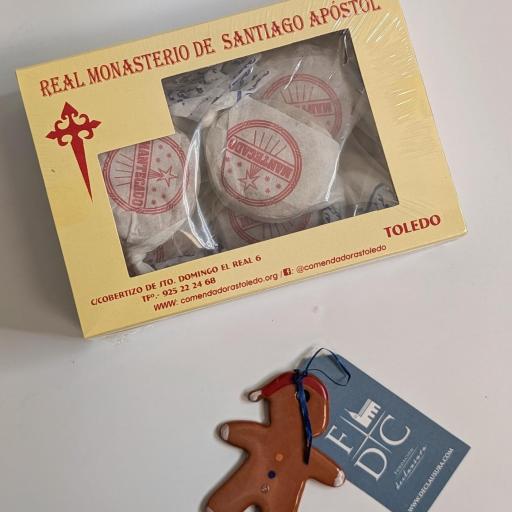 POLVORONES   (Comendadoras de Santiago del Monasterio de Santiago Apóstol, Toledo)