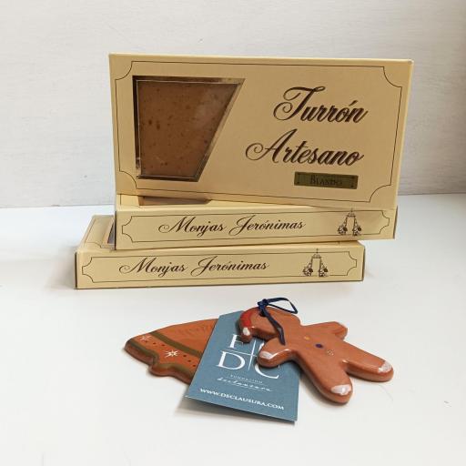 TURRÓN BLANDO DE ALMENDRA   (Jerónimas de Constantina, Sevilla)