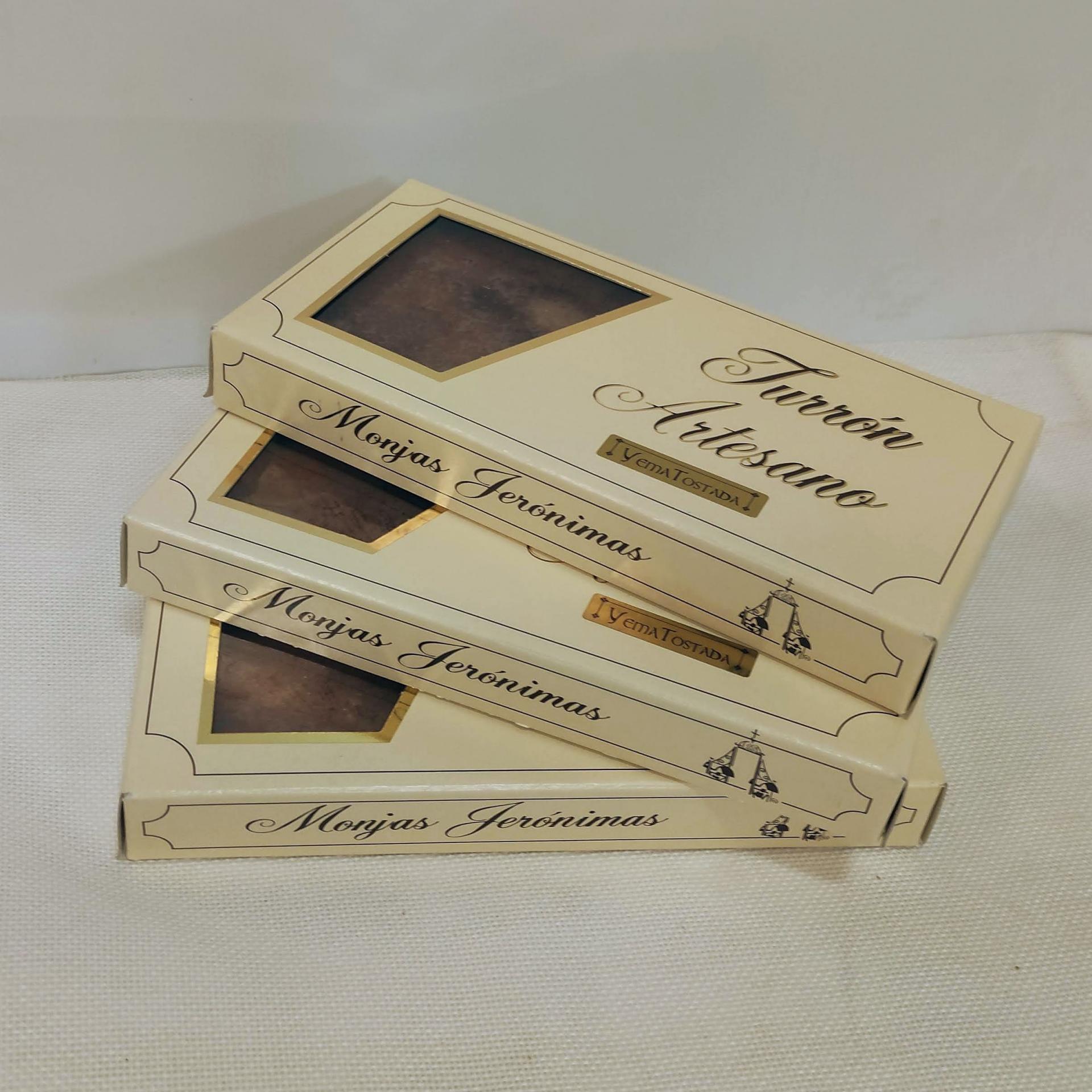 TURRÓN DE YEMA TOSTADA (Jerónimas de Constantina, Sevilla)