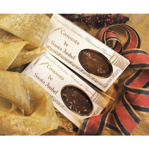 TURRÓN DE CHOCOLATE NEGRO CON ALMENDRAS (Clarisas. Segovia) [1]