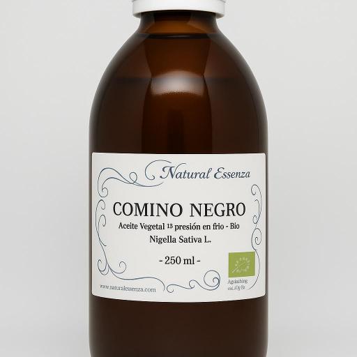 ACEITE VEGETAL DE COMINO NEGRO BIO 100%