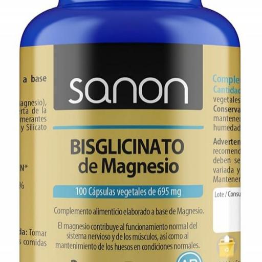 Bisglicinato de Magnesio, 100 cápsulas vegetales