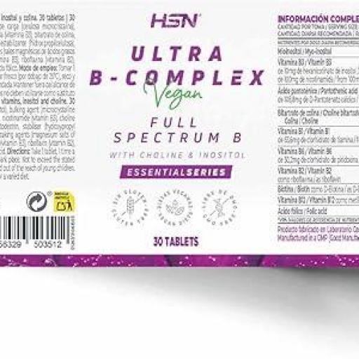Vitamina B, ULTRA B-COMPLEX, 120 tabs [1]
