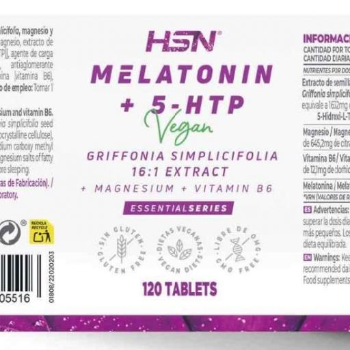 MELATONINA + 5-HTP - 30 tabs [1]