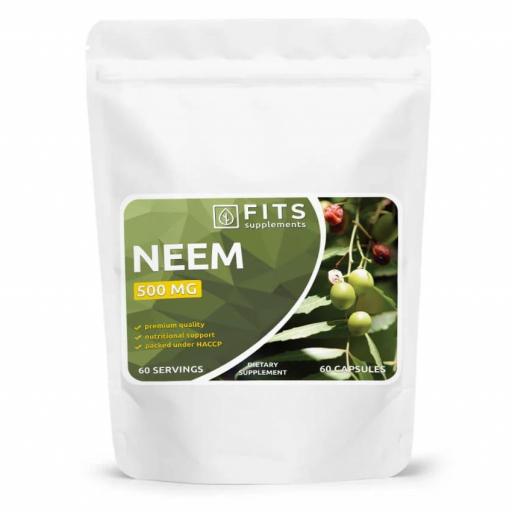 Neem 500 mg. 60 cápsulas