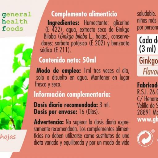 Extracto de Gingko Biloba 50 ml [3]