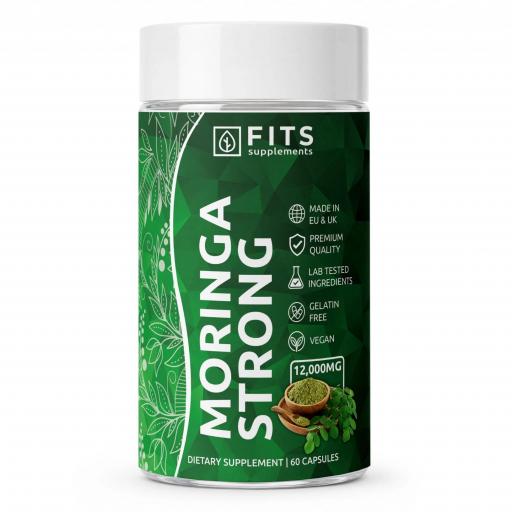 Moringa Strong 12000 mg - 60 cápsulas