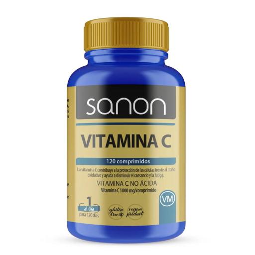 Vitamina C no ácida (ascorbato sodio) 120 comprimidos