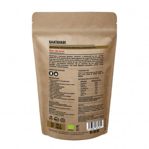 Shatavari Ecológico en polvo - 100g [1]