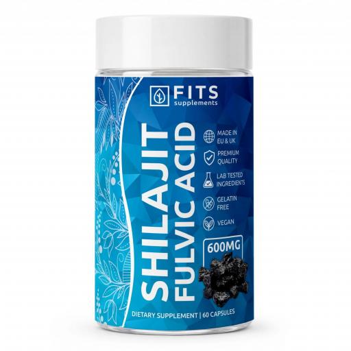Shilajit - Ácido Fúlvico 600mg. 60 cápsulas