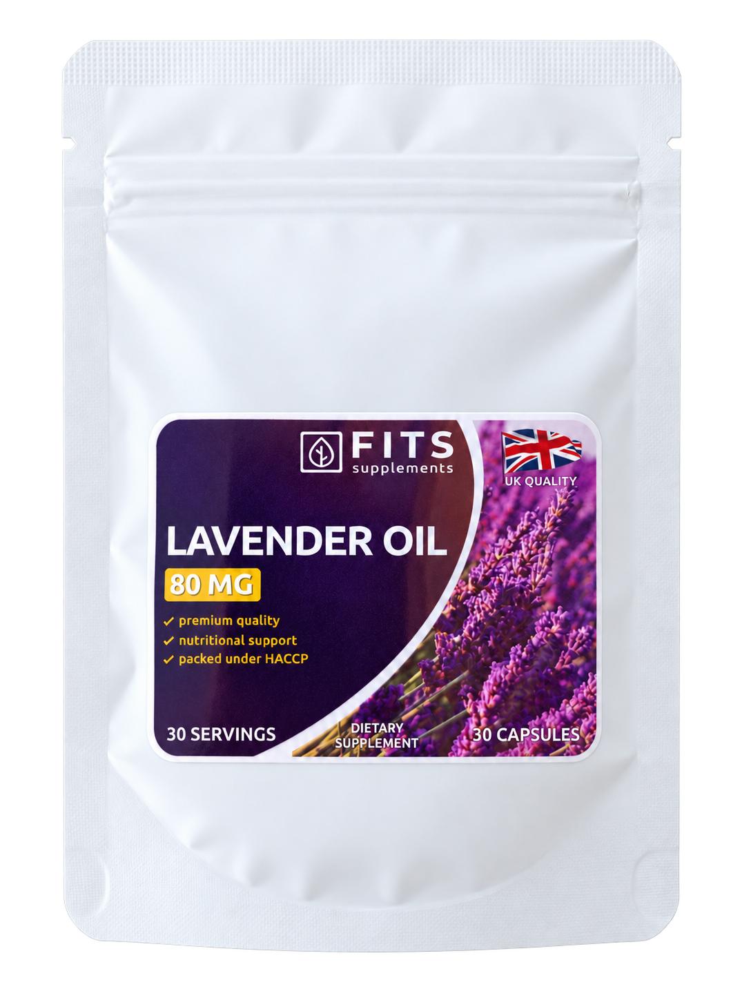 Aceite de Lavanda 80mg. 30 cápsulas