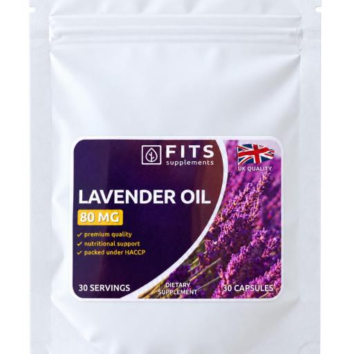 Aceite de Lavanda 80mg. 30 cápsulas