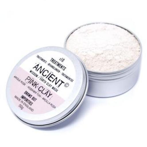 Mascarilla de Arcilla Rosa 50g