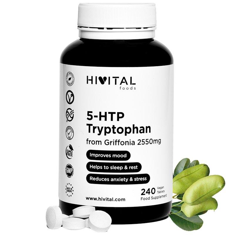 5-HTP  Triptófano 100 mg 240 Cápsulas