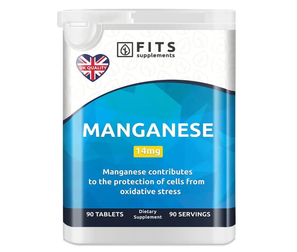 Manganeso 14 mg. 90 comprimidos