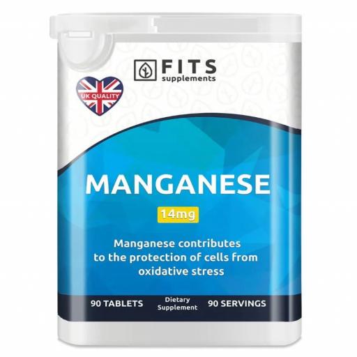Manganeso 14 mg. 90 comprimidos